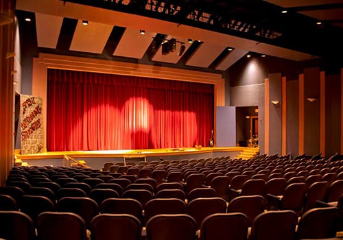 An empty auditorium