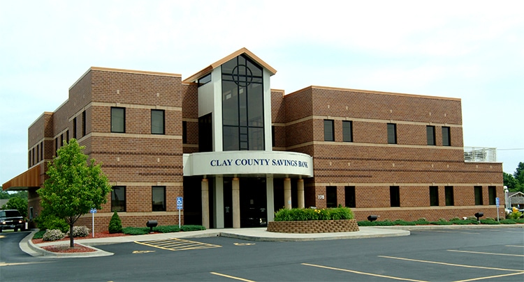 Clay County Savings Bank exterior