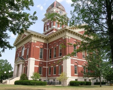 Community courthouse building