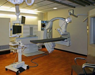 Interior of a healthcare center