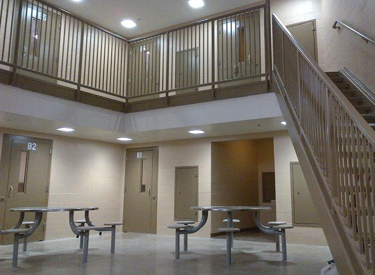 Moniteau County Jail interior