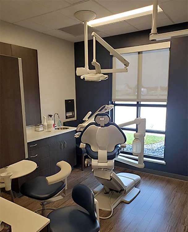 Plattner Dental patient room