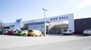Rick Ball Ford Lincoln dealership exterior