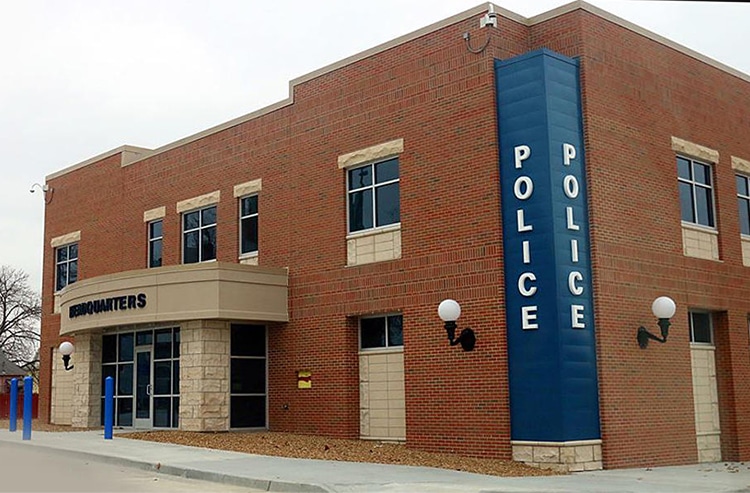 Sedalia police station exterior