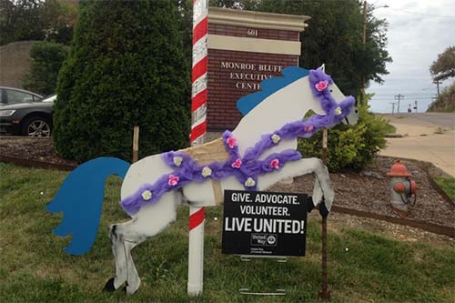 United Way horse